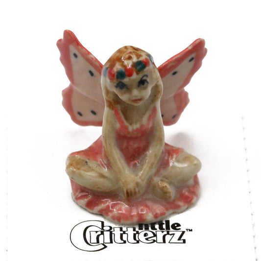 Rose Fairy | Porcelain Miniature - Spiral Circle