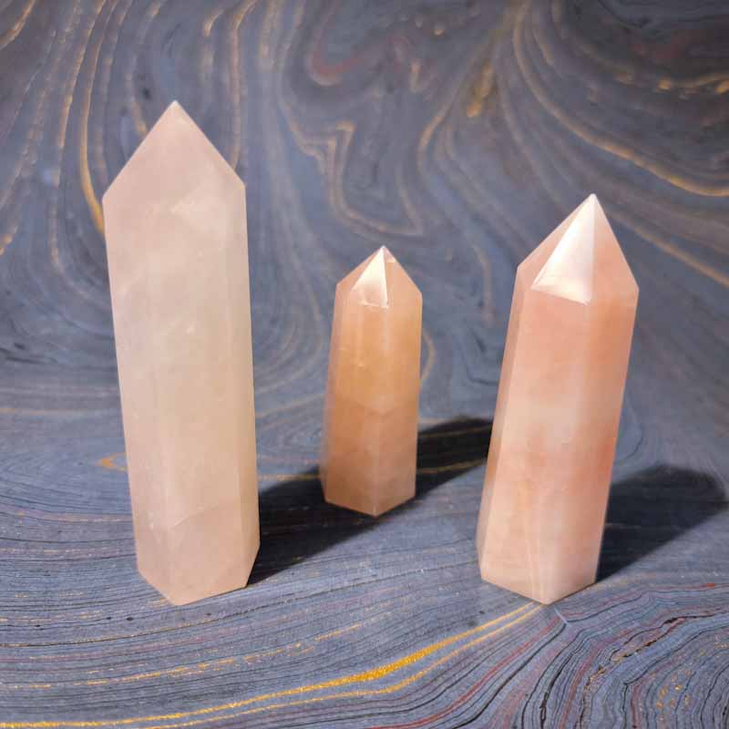 Rose Quartz Generator - Spiral Circle