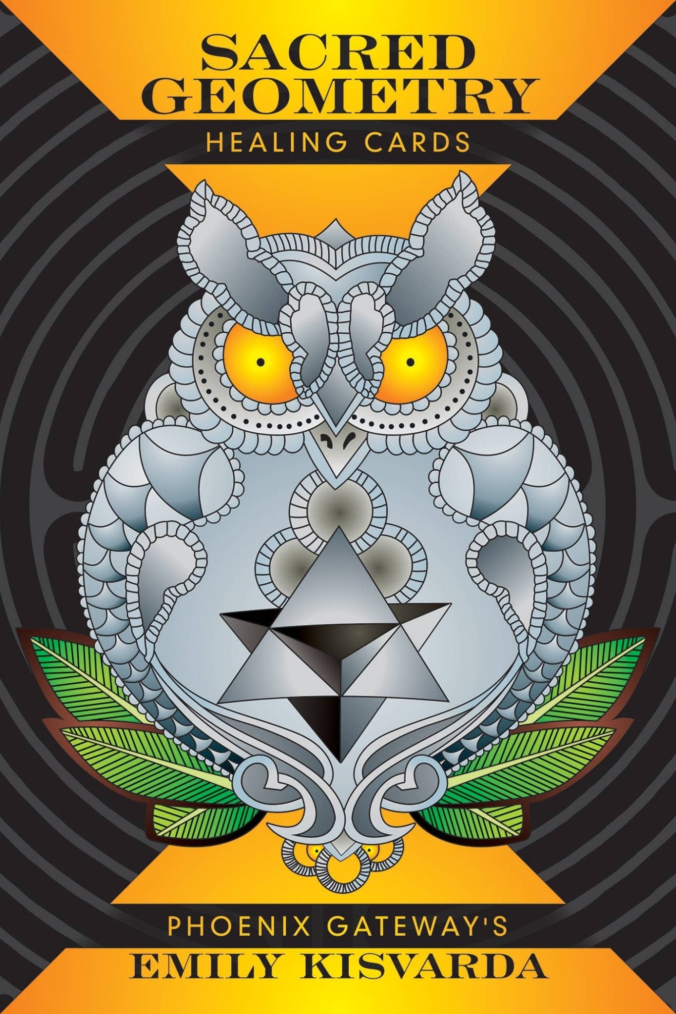 Sacred Geometry Healing Cards - Spiral Circle