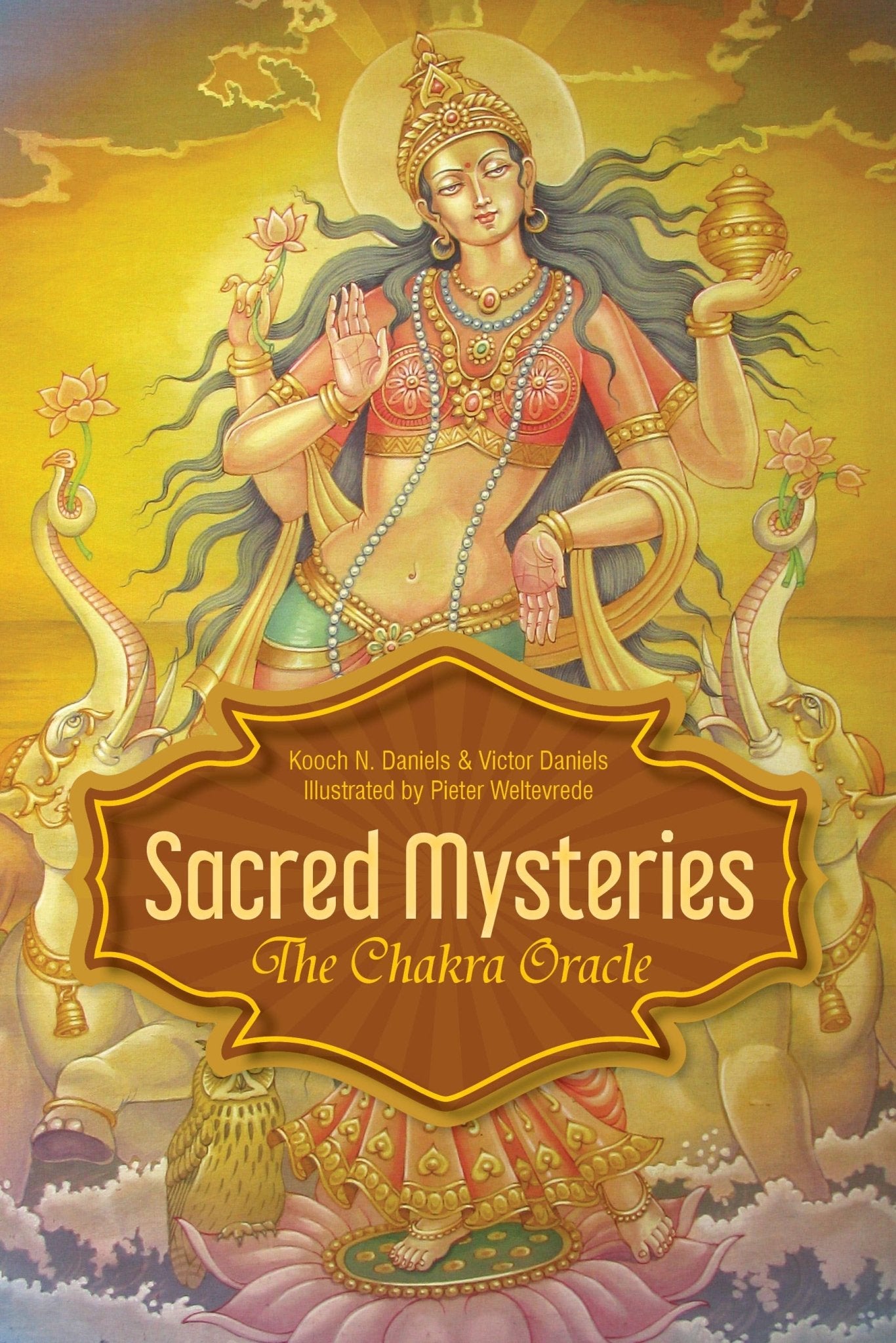 Sacred Mysteries Book: The Chakra Oracle - Spiral Circle
