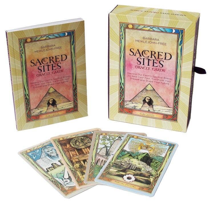 Sacred Sites Oracle Cards | Harness our Earth's Spiritual Energy to Heal your Past, Transform your Present and Shape your Future - Spiral Circle