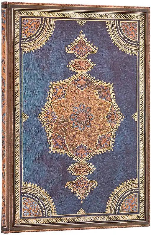 Safavid Indigo Journal - Spiral Circle
