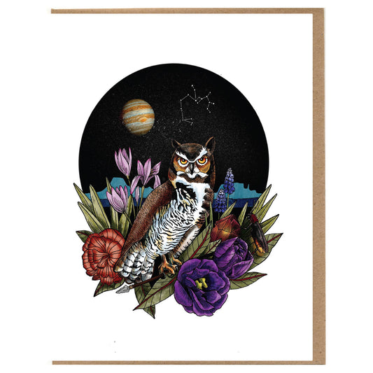 Sagittarius Card - Spiral Circle