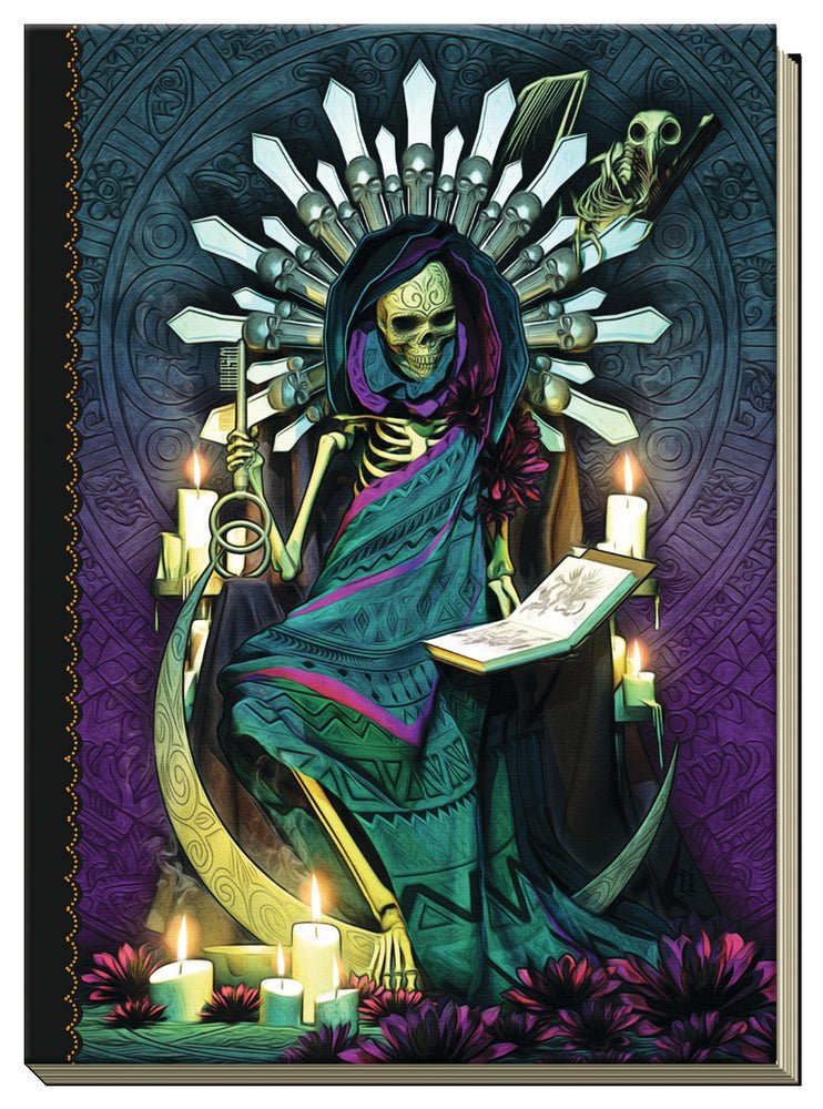 Santa Muerte Journal - Spiral Circle