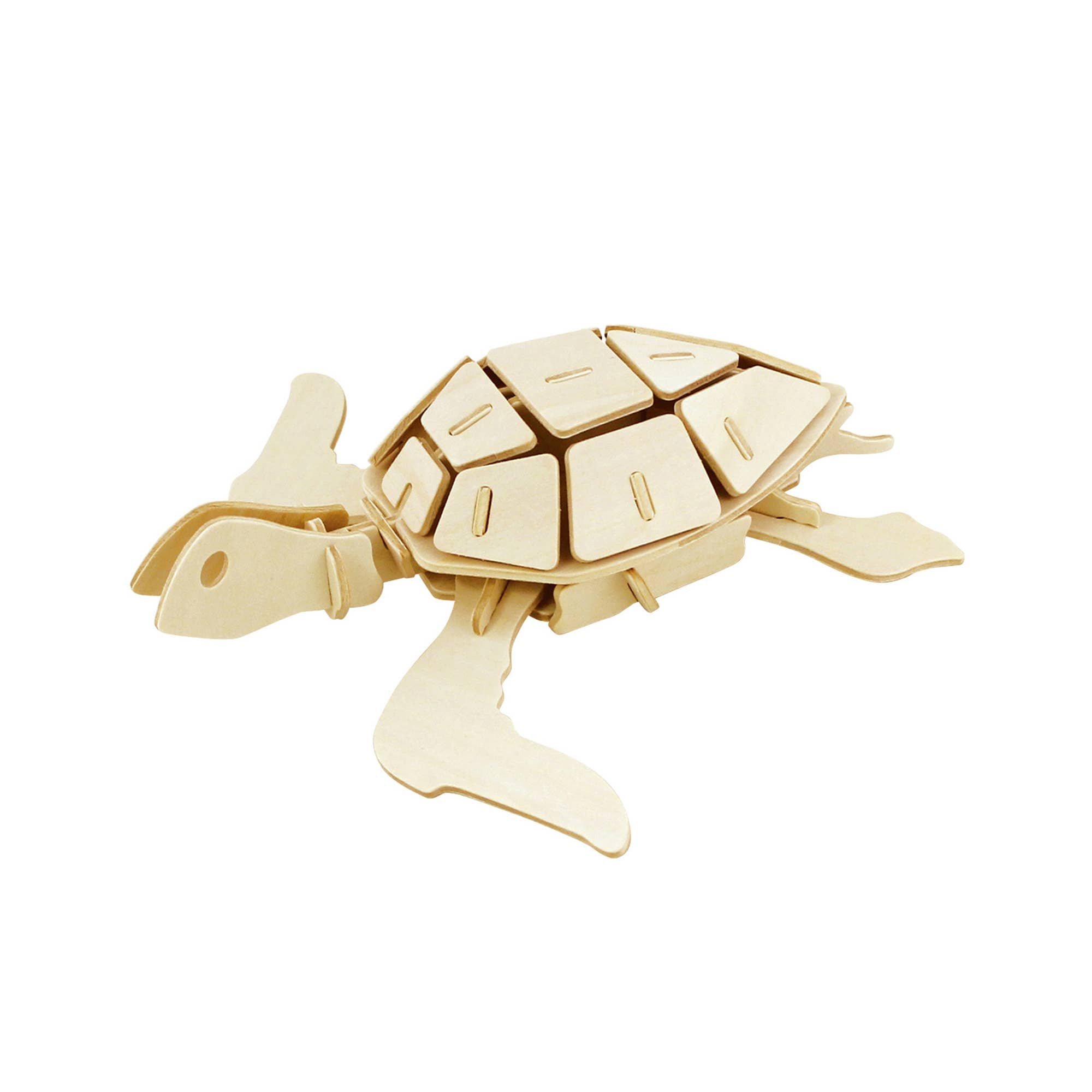 Sea Turtle | 3D Wooden Puzzle - Spiral Circle