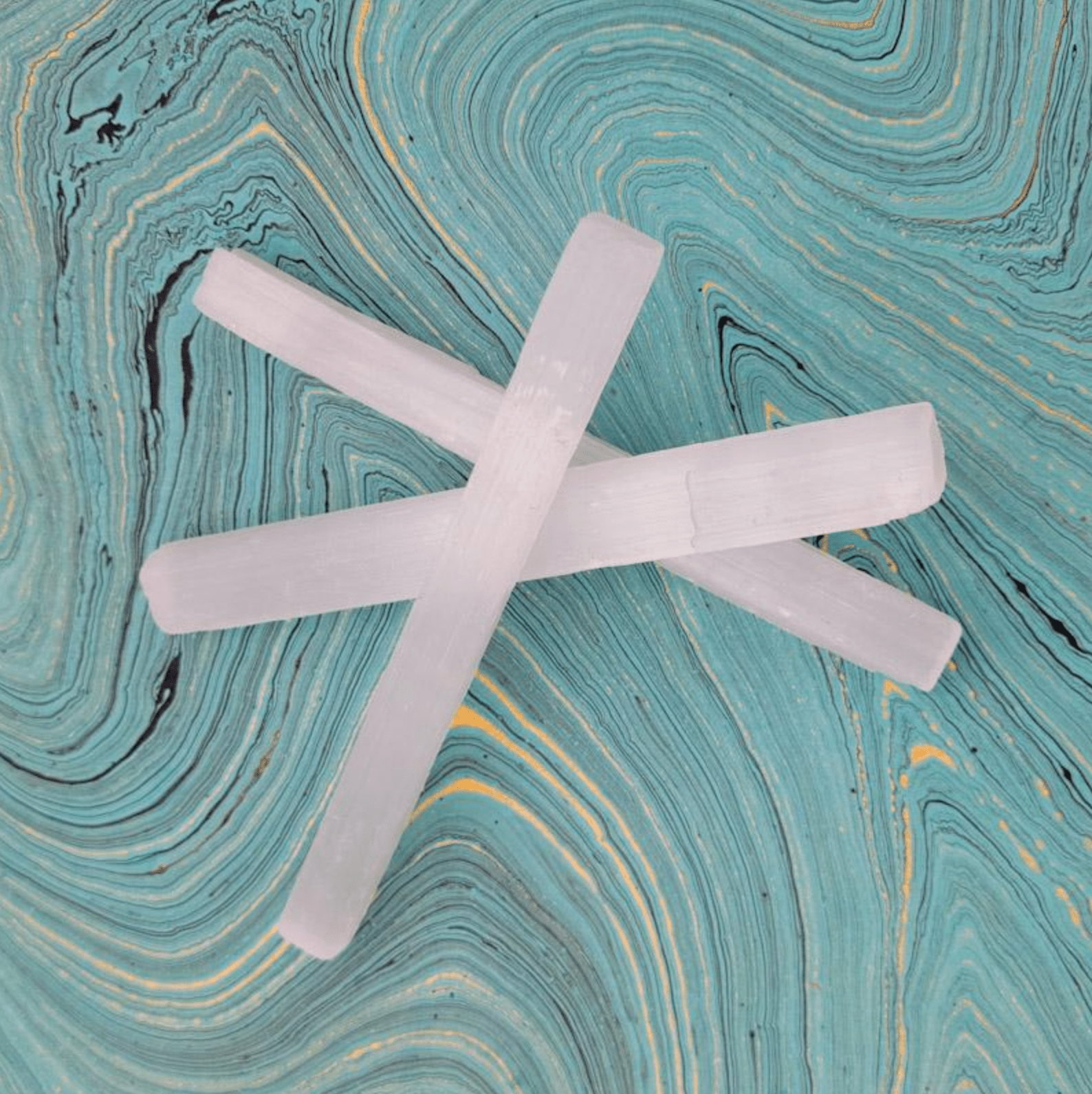 Selenite Rough Sticks (Calming, Peaceful, Energy Clearing) - Spiral Circle