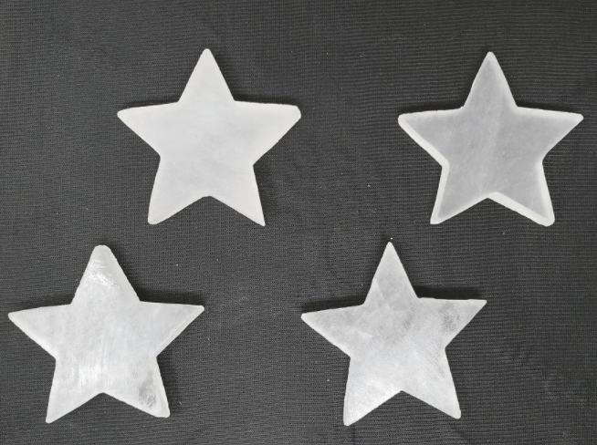 Selenite Star | 2.5 to 3 inch - Spiral Circle