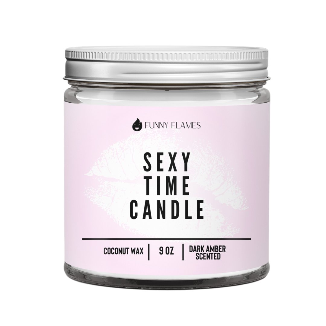 Sexy Time Candle - Funny Gift Candle for him and her - Spiral Circle