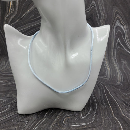 Silk Necklace | 18" - Spiral Circle