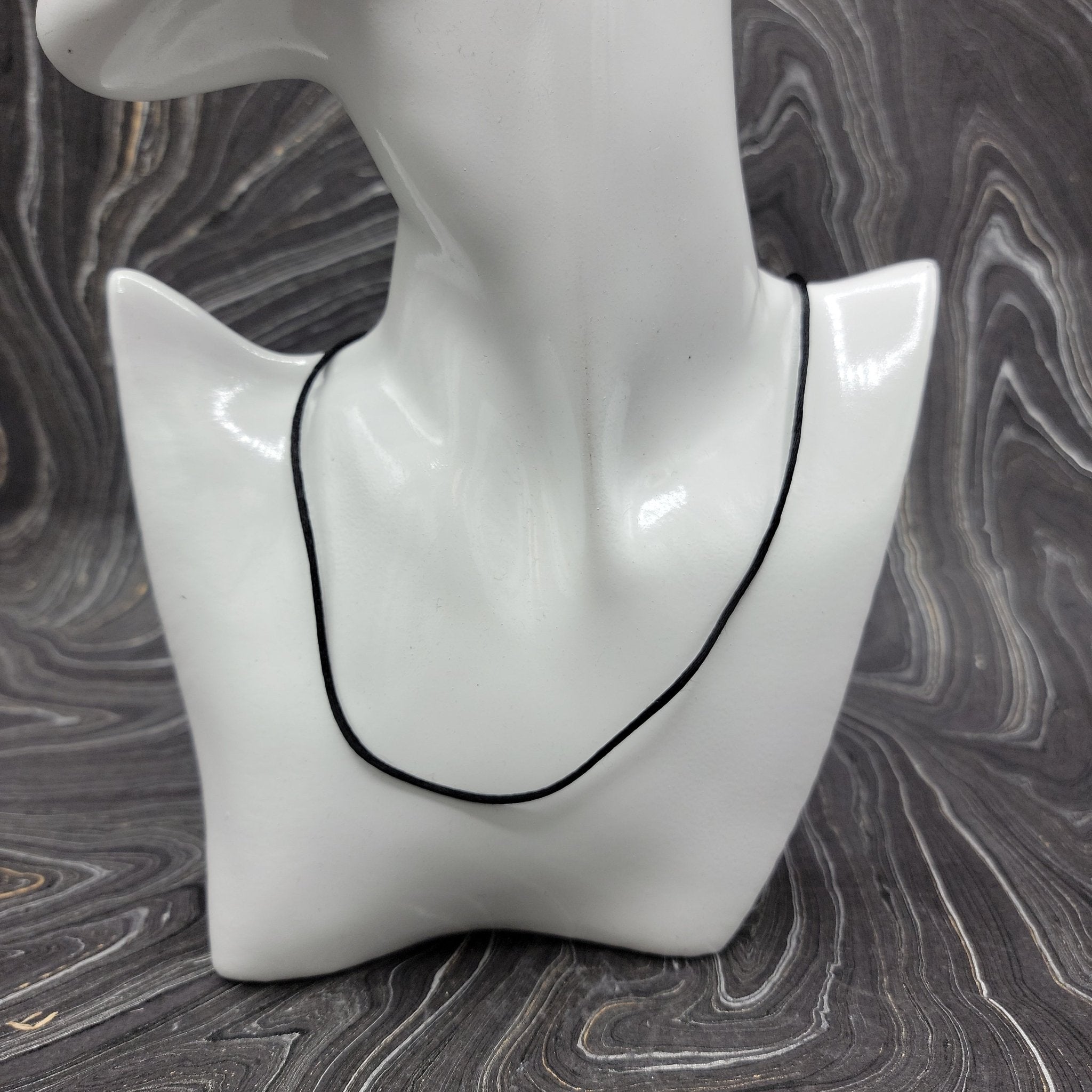 Silk Necklace | 18" - Spiral Circle