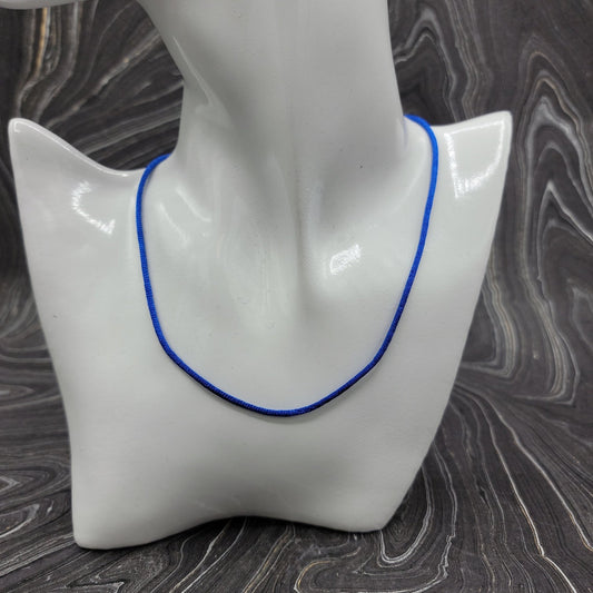 Silk Necklace | 18" - Spiral Circle