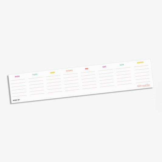 Simply Skinny | Notepad - Spiral Circle