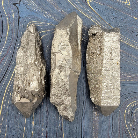 Sliver Quartz Points | Happy Higher Self - Spiral Circle