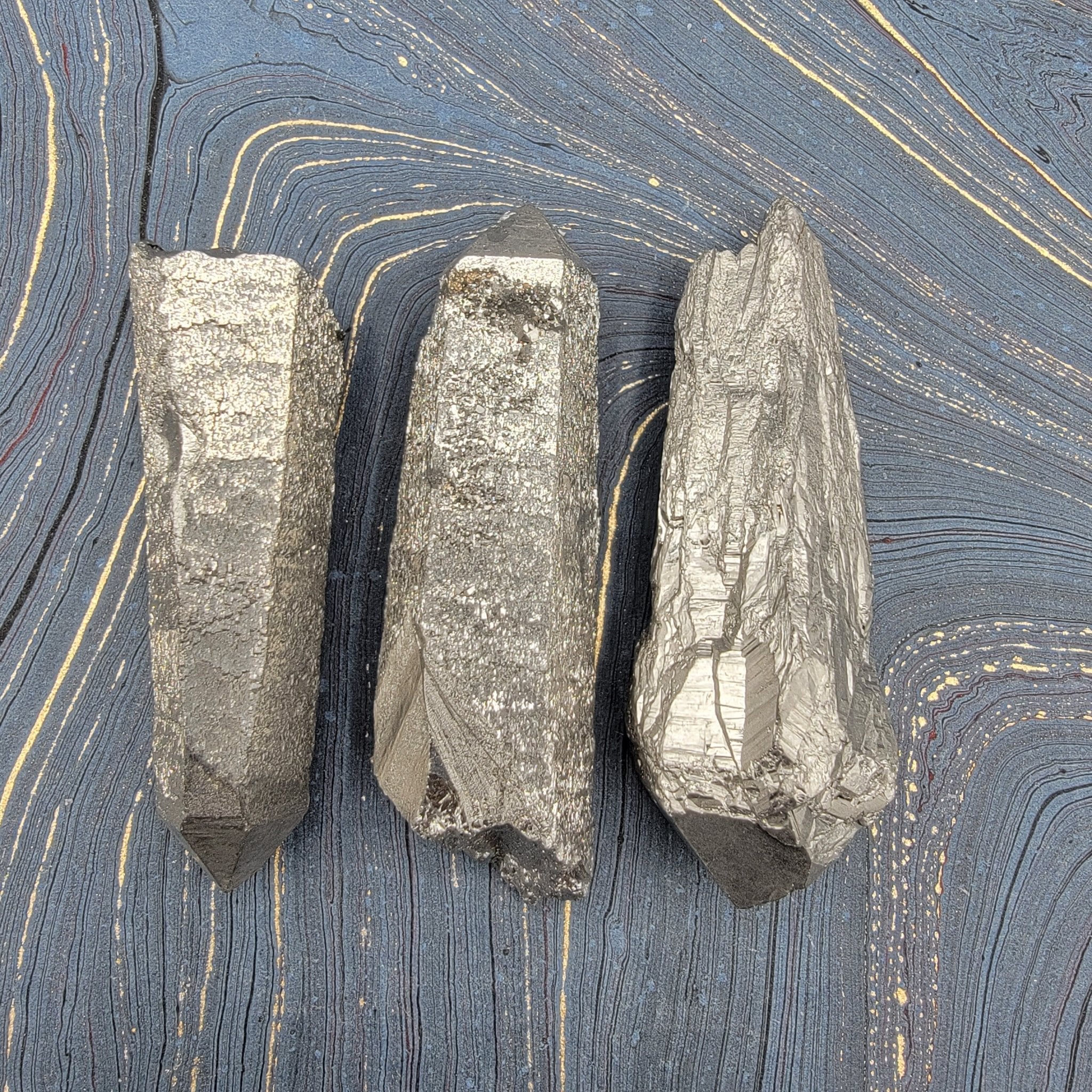 Sliver Quartz Points | Happy Higher Self - Spiral Circle