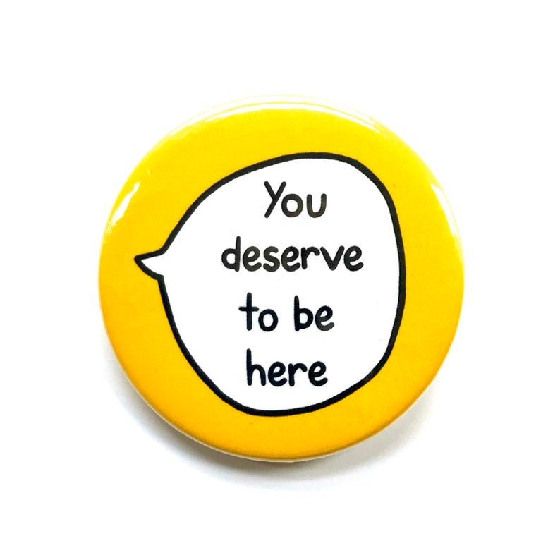 Social Alert Pins (Thought Bubbles) - Spiral Circle