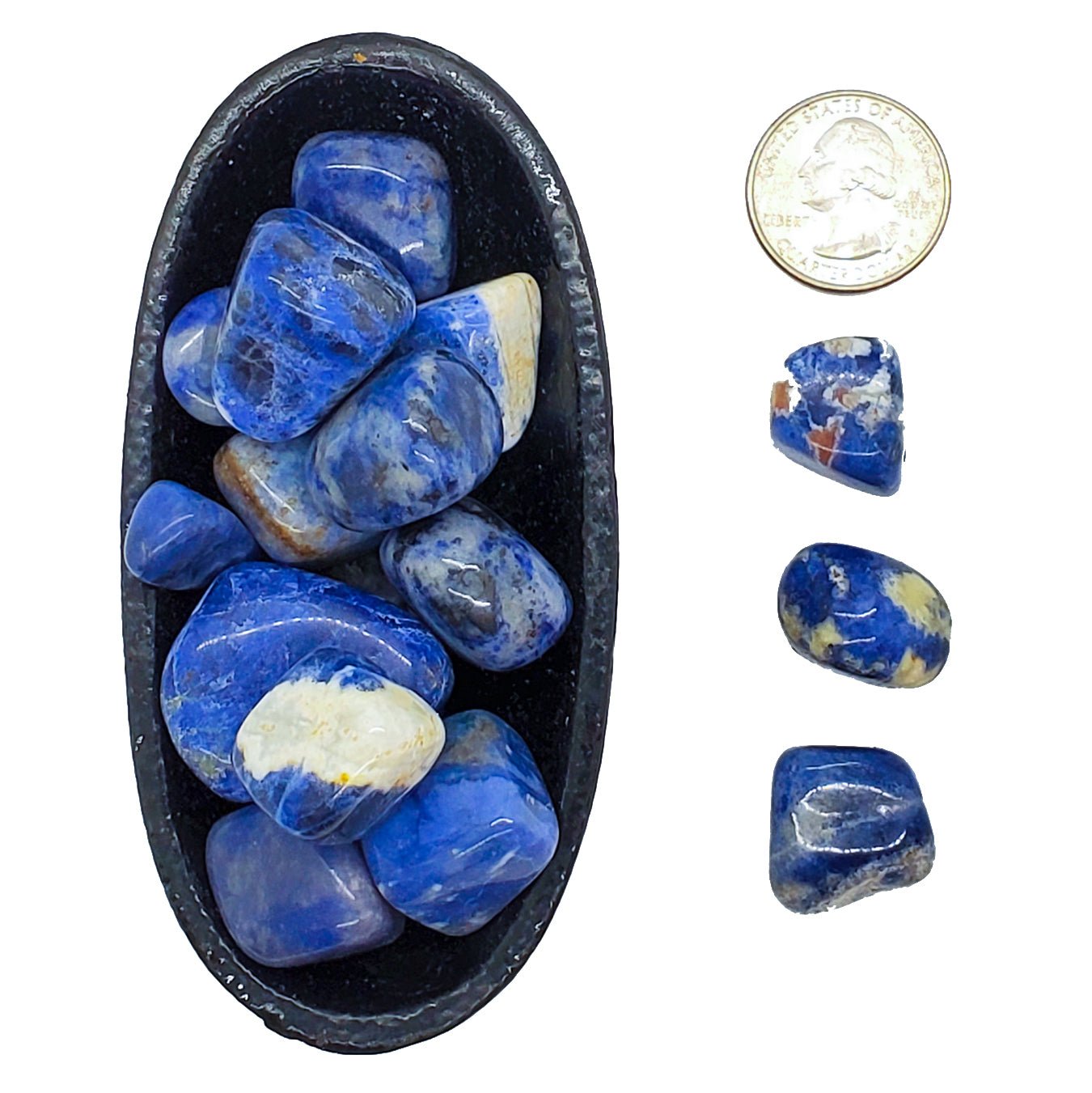 Sodalite - Intuition and Truth - Spiral Circle