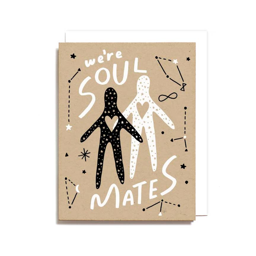 Soul Mates Card - Spiral Circle