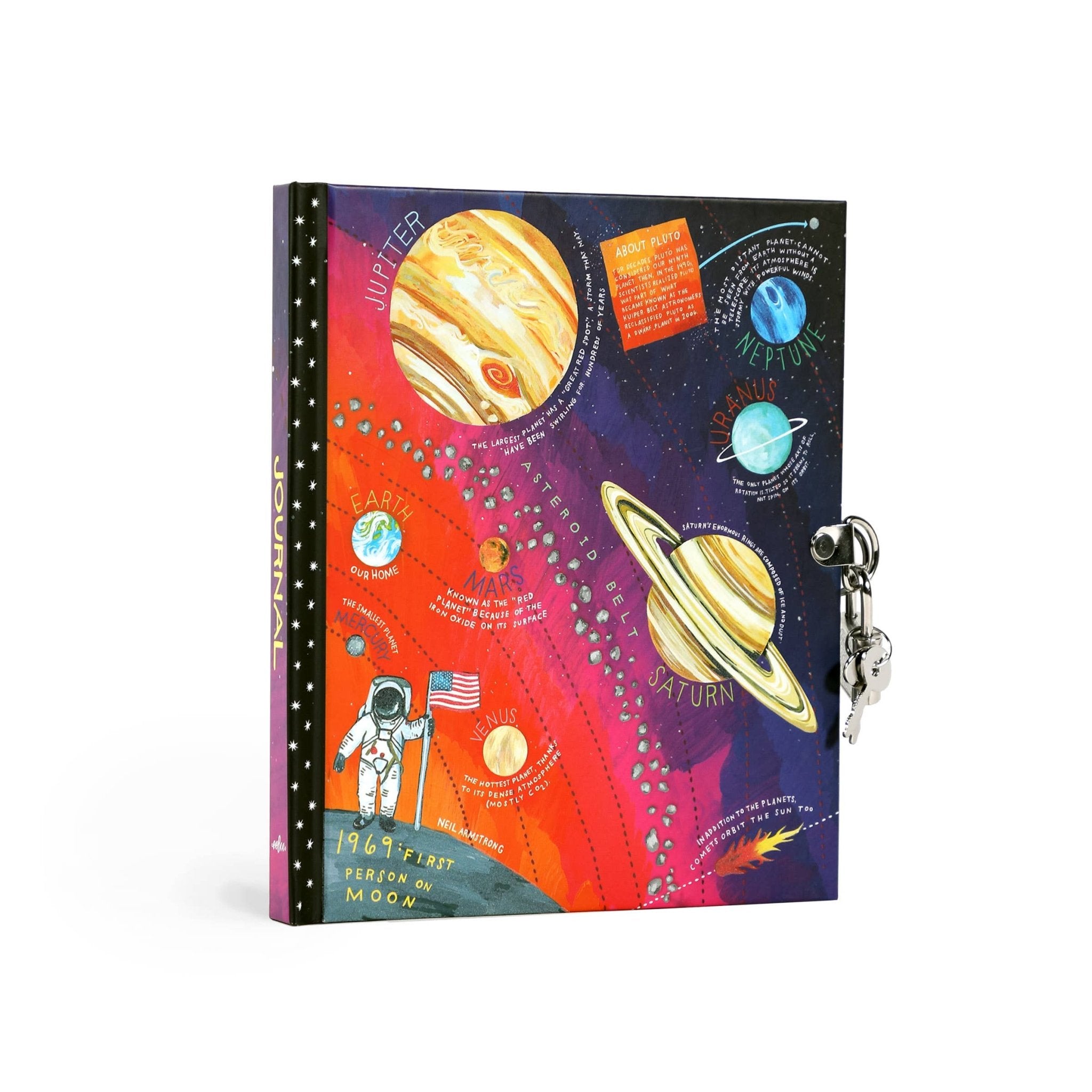 Space Adventure Journal - Spiral Circle