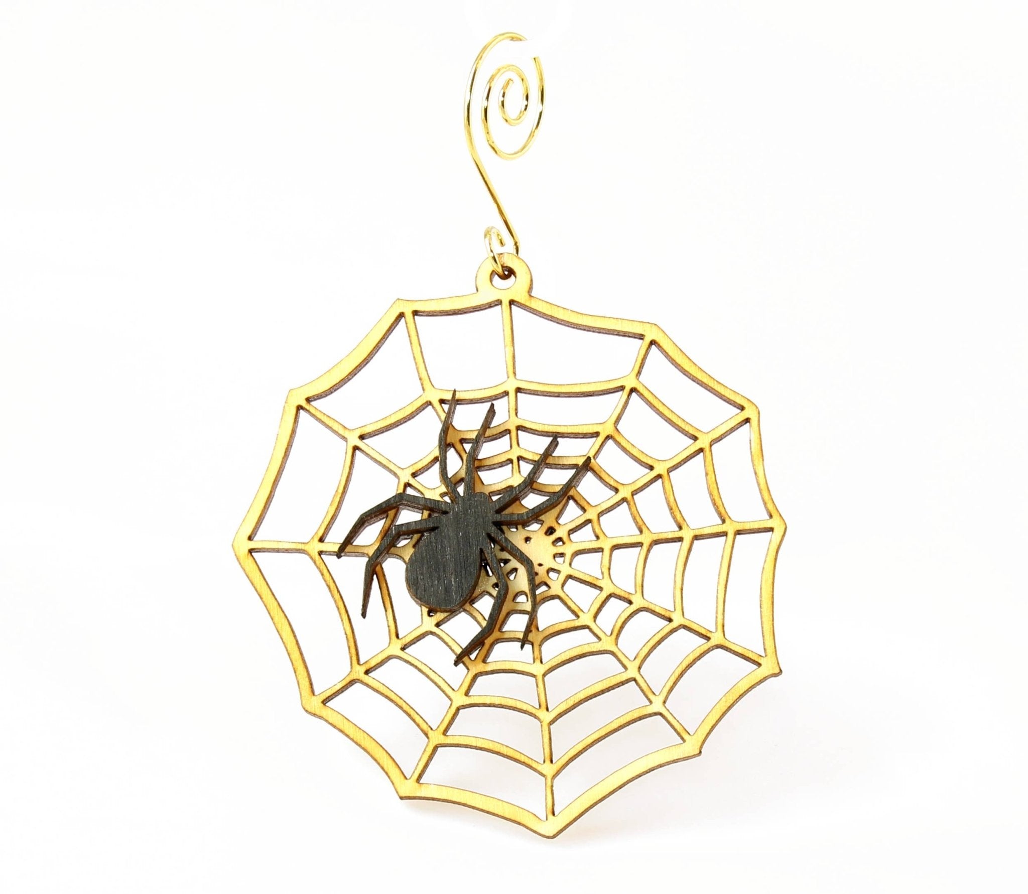 Spider Web Ornament - Spiral Circle
