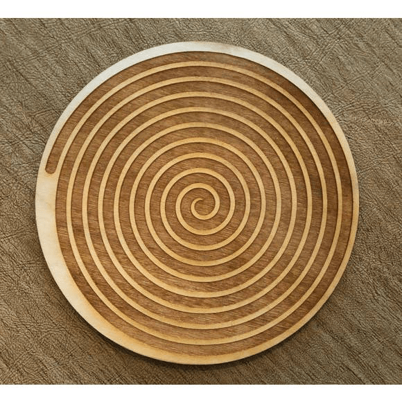 Spiral Crystal Grid - Spiral Circle