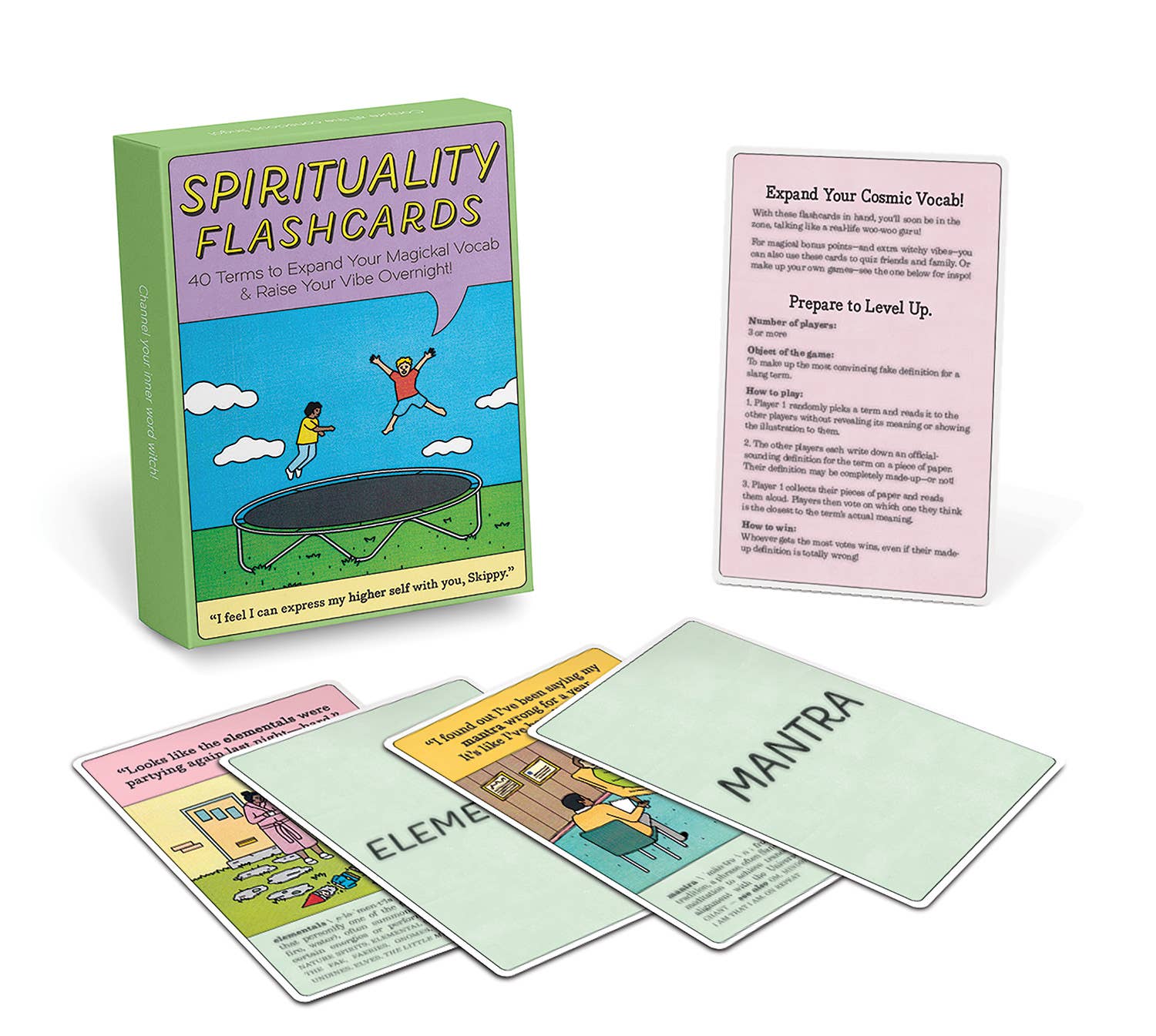 Spirituality Flashcards Deck, 36 Cards - Spiral Circle