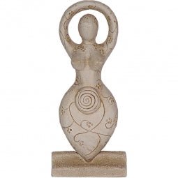 Spring Goddess Figurine | Gypsum Cement - Spiral Circle