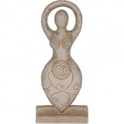 Spring Goddess Figurine | Gypsum Cement - Spiral Circle