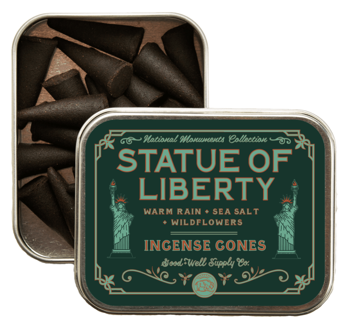 Statue of Liberty Incense | Cone incense - Spiral Circle