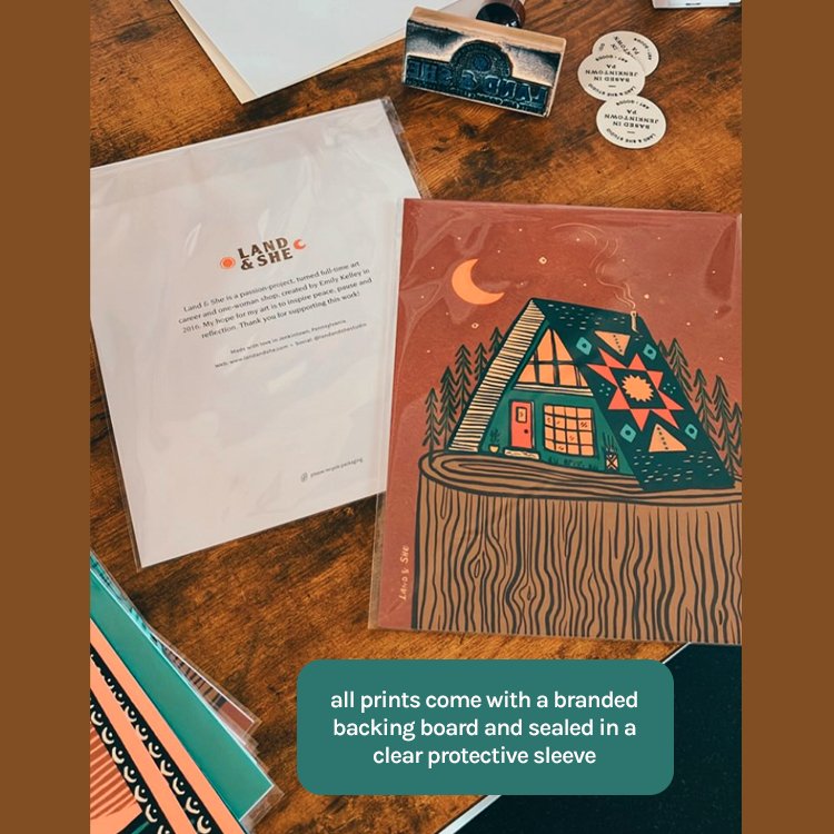 Stay True | Art Print - Spiral Circle