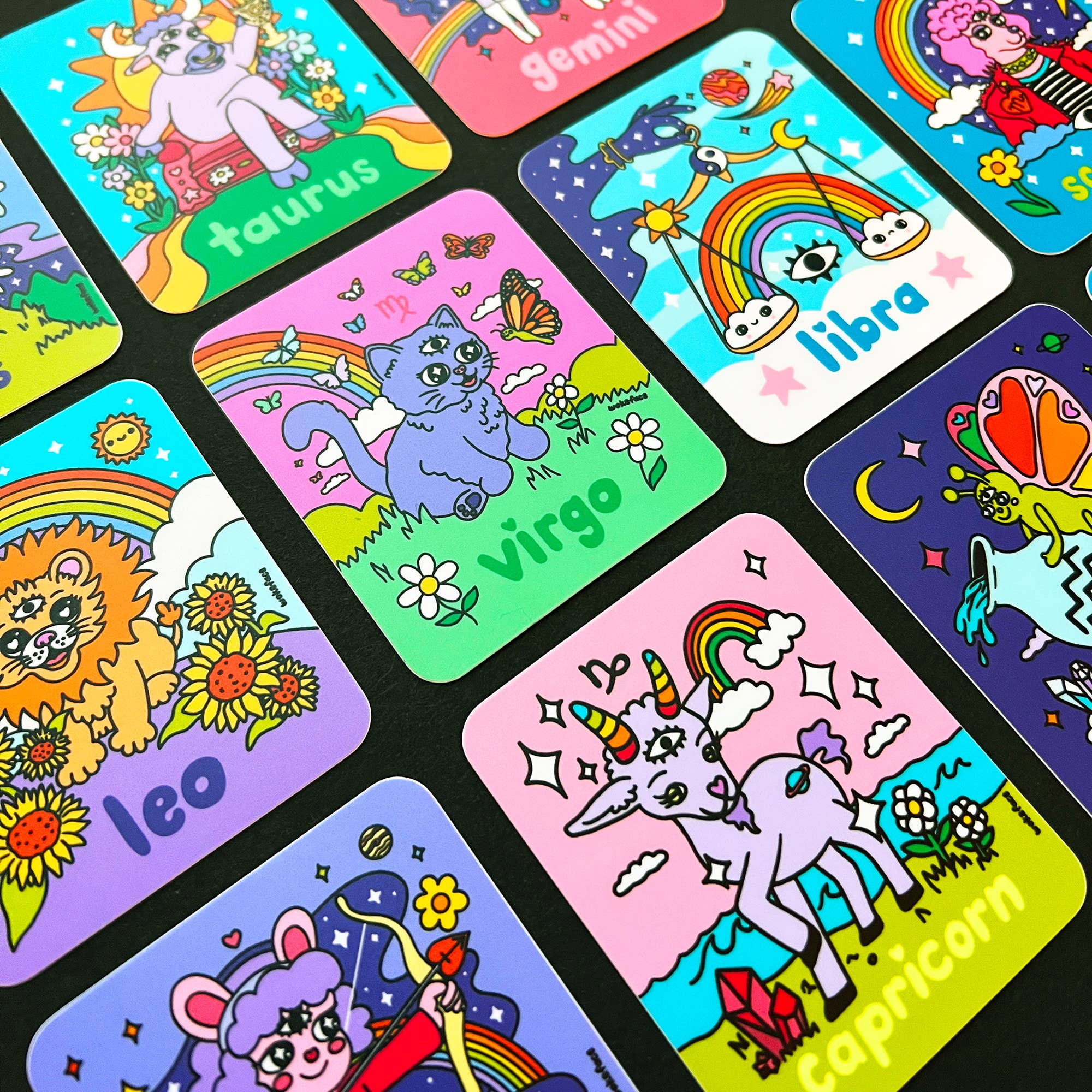 Sticker - Zodiac: Aries - Spiral Circle