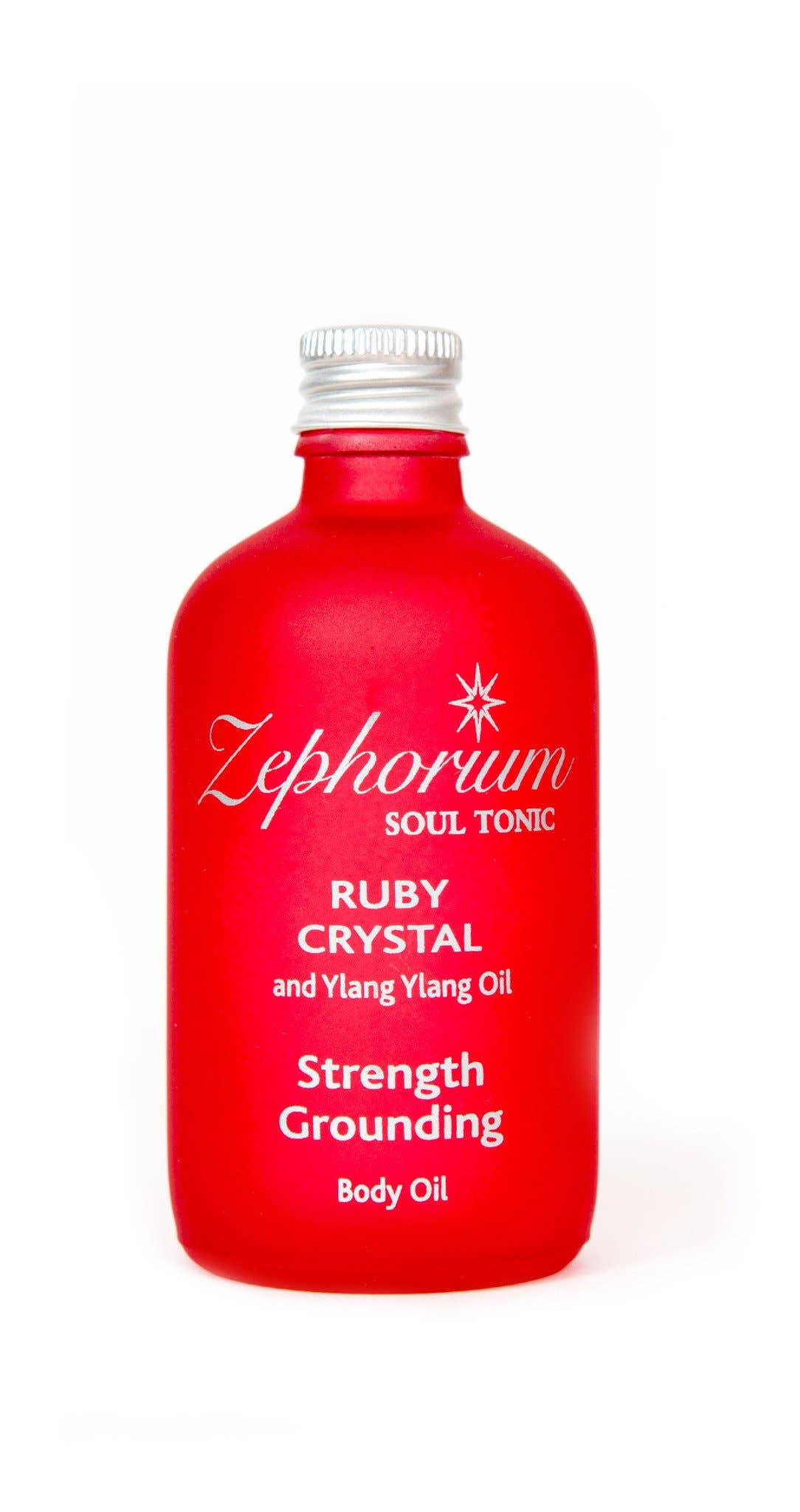Strength & Grounding Body /Massage Oil with Ylang Ylang - Spiral Circle