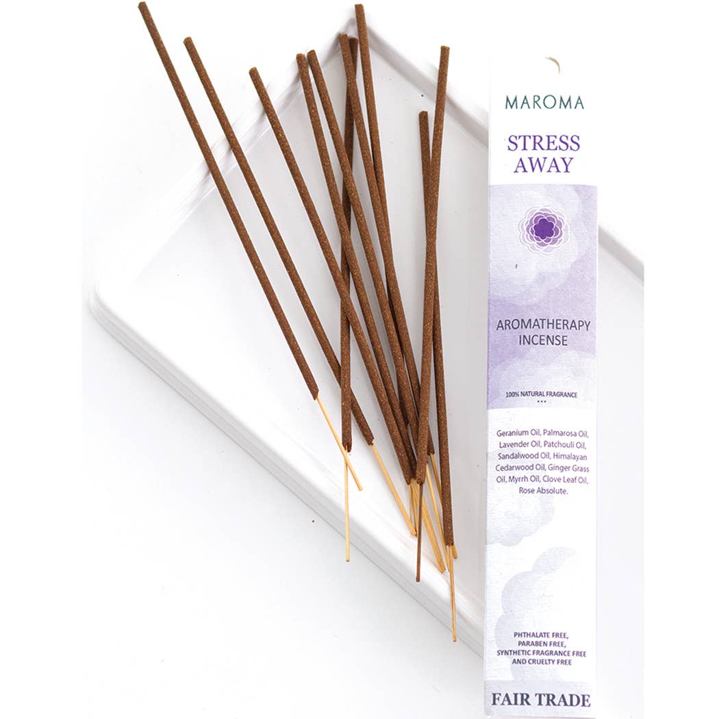 Stress Away | Aromatherapy Incense Stick - Spiral Circle