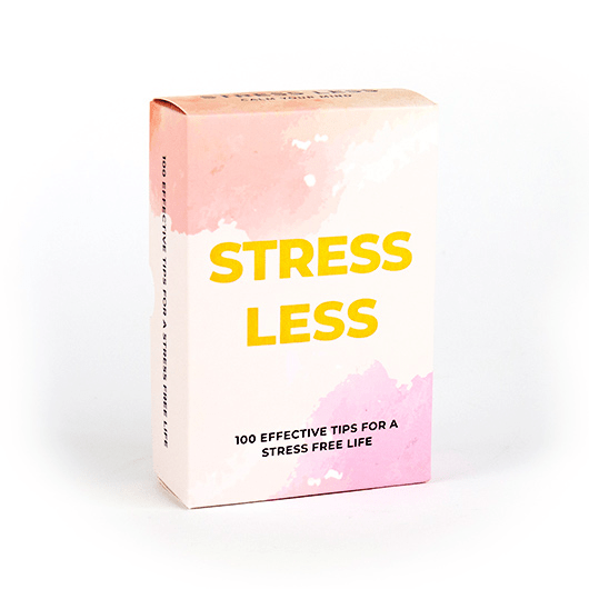 Stress Less Cards - Spiral Circle