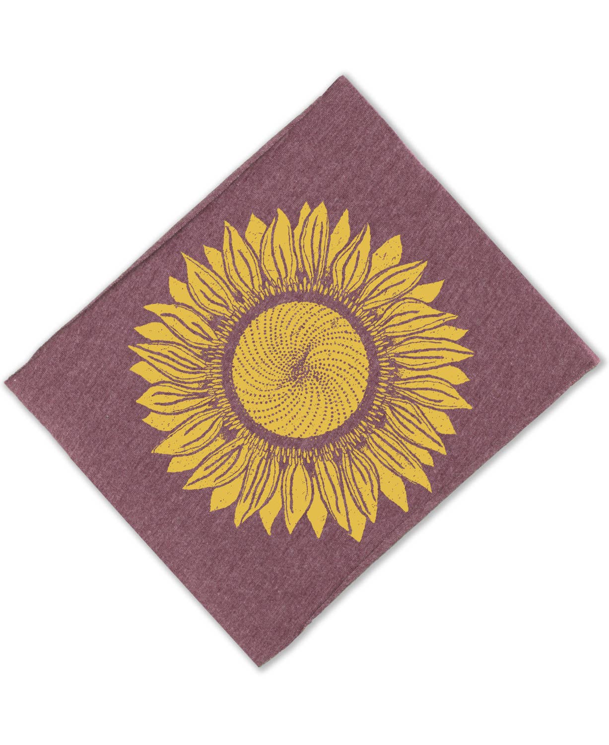Sunflower Boho Headband - Spiral Circle