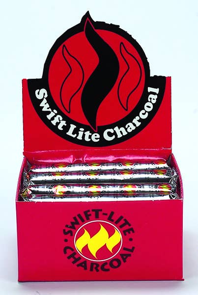 Swift - Lite Charcoal 33Mm (10 Pc Dsp) - Spiral Circle
