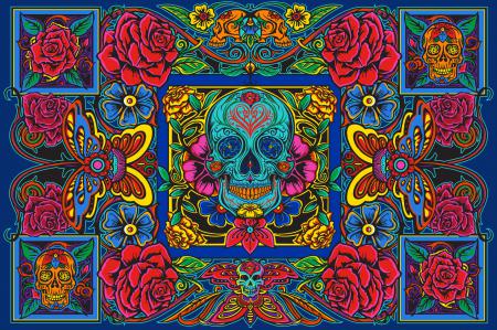 Tapestry - Spiral Circle