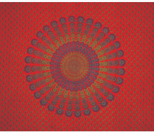 Tapestry - Spiral Circle