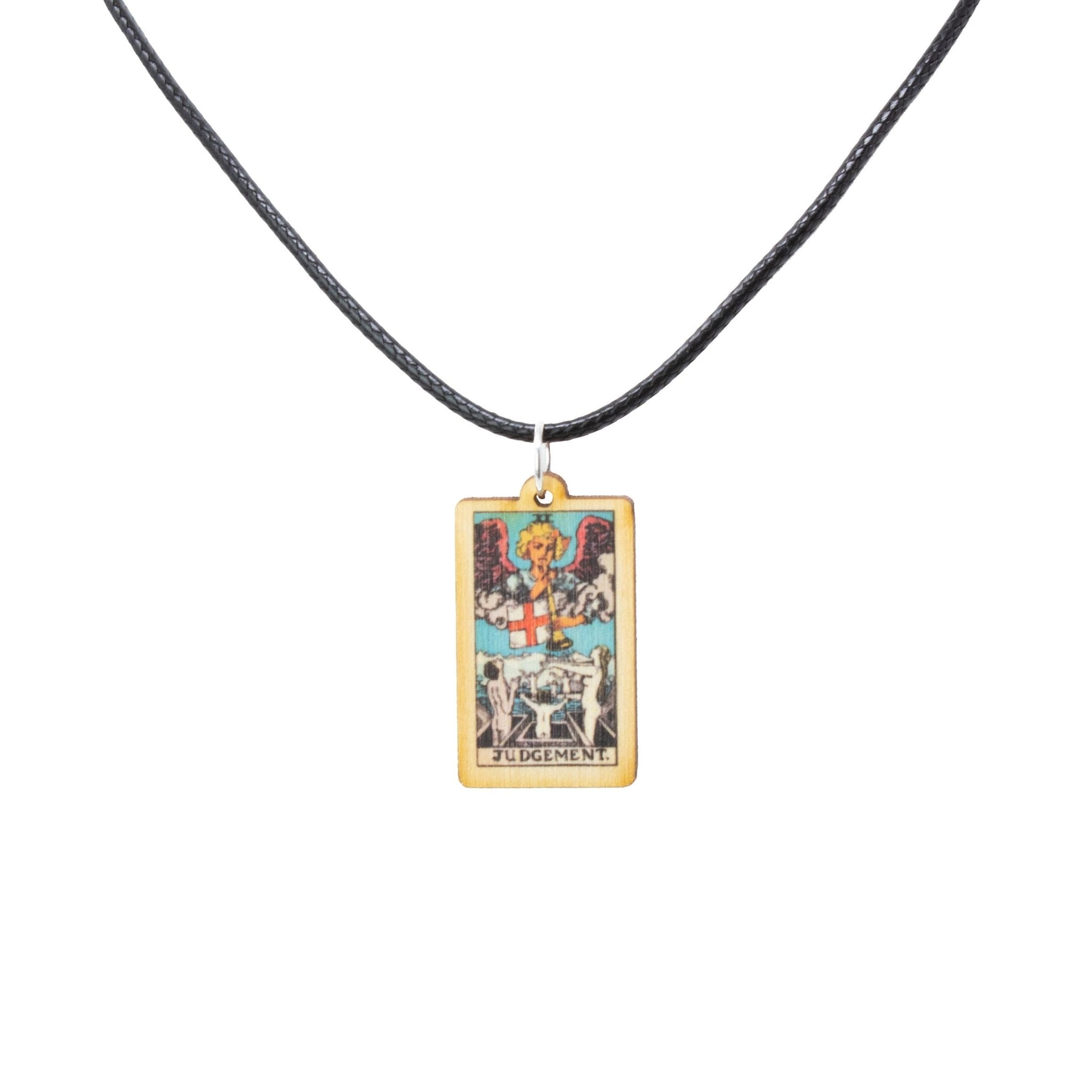 Tarot - 20 - Judgement Necklace - Spiral Circle