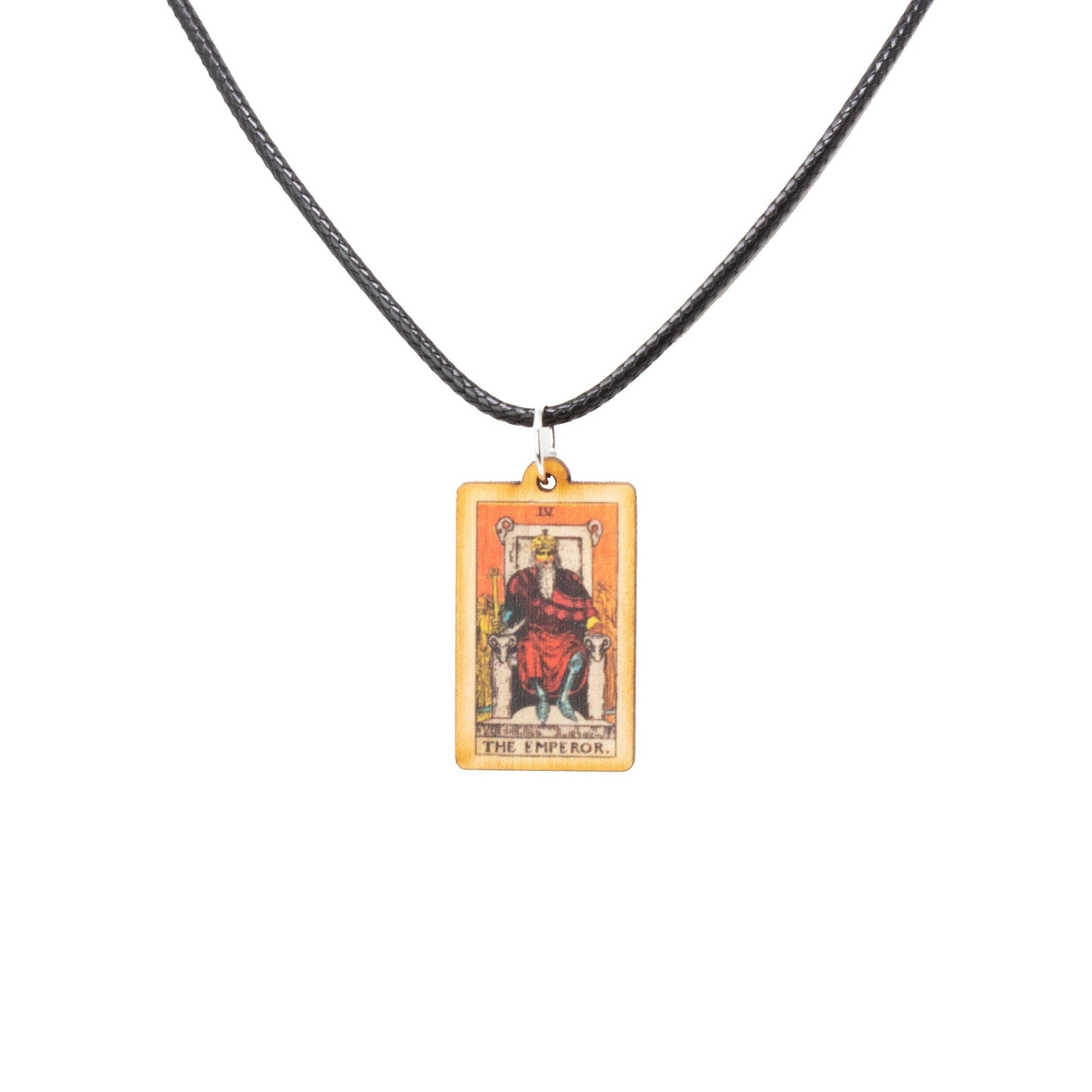 Tarot | The Emperor Necklace - Spiral Circle