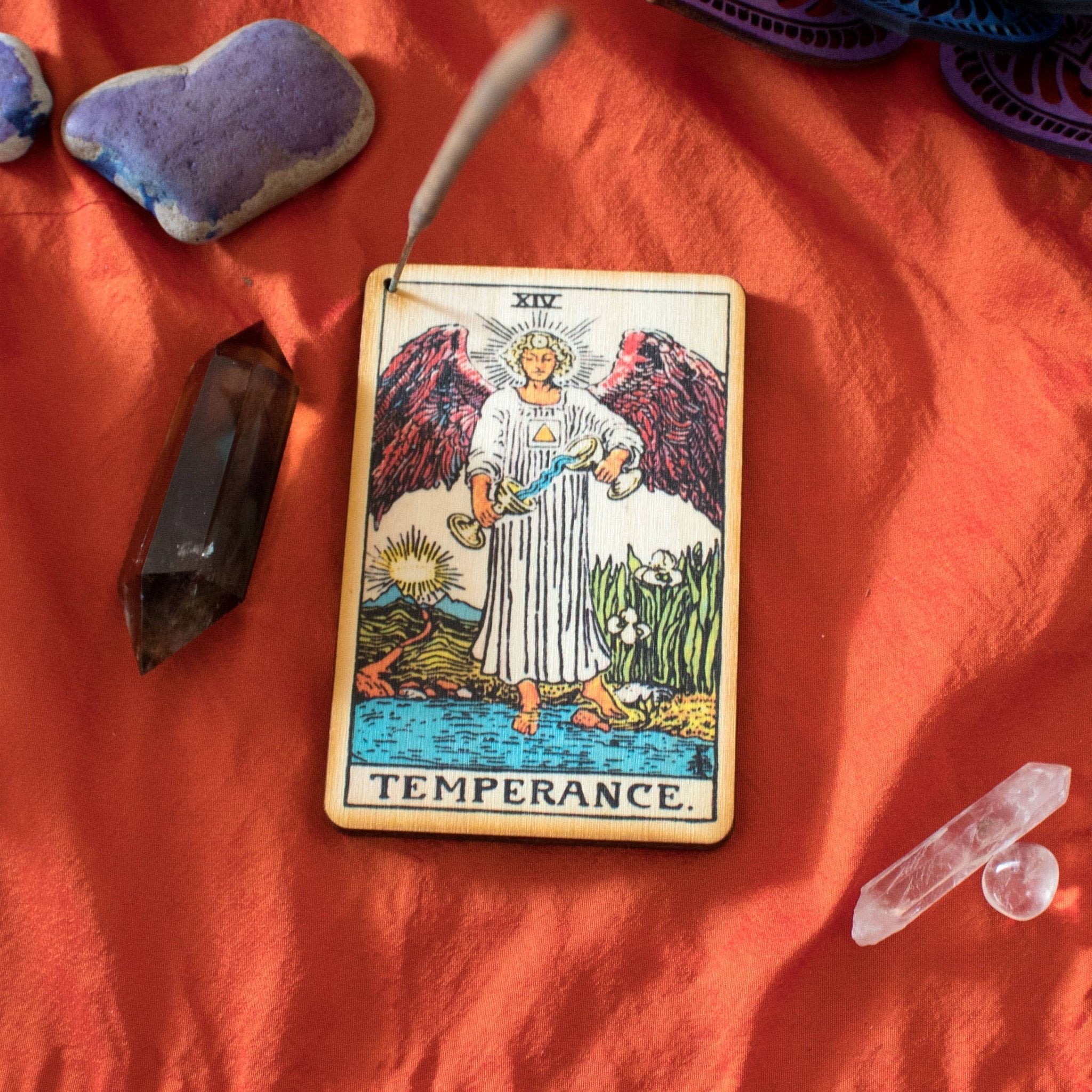 Temperance | Tarot | Stick Incense Burner - Spiral Circle