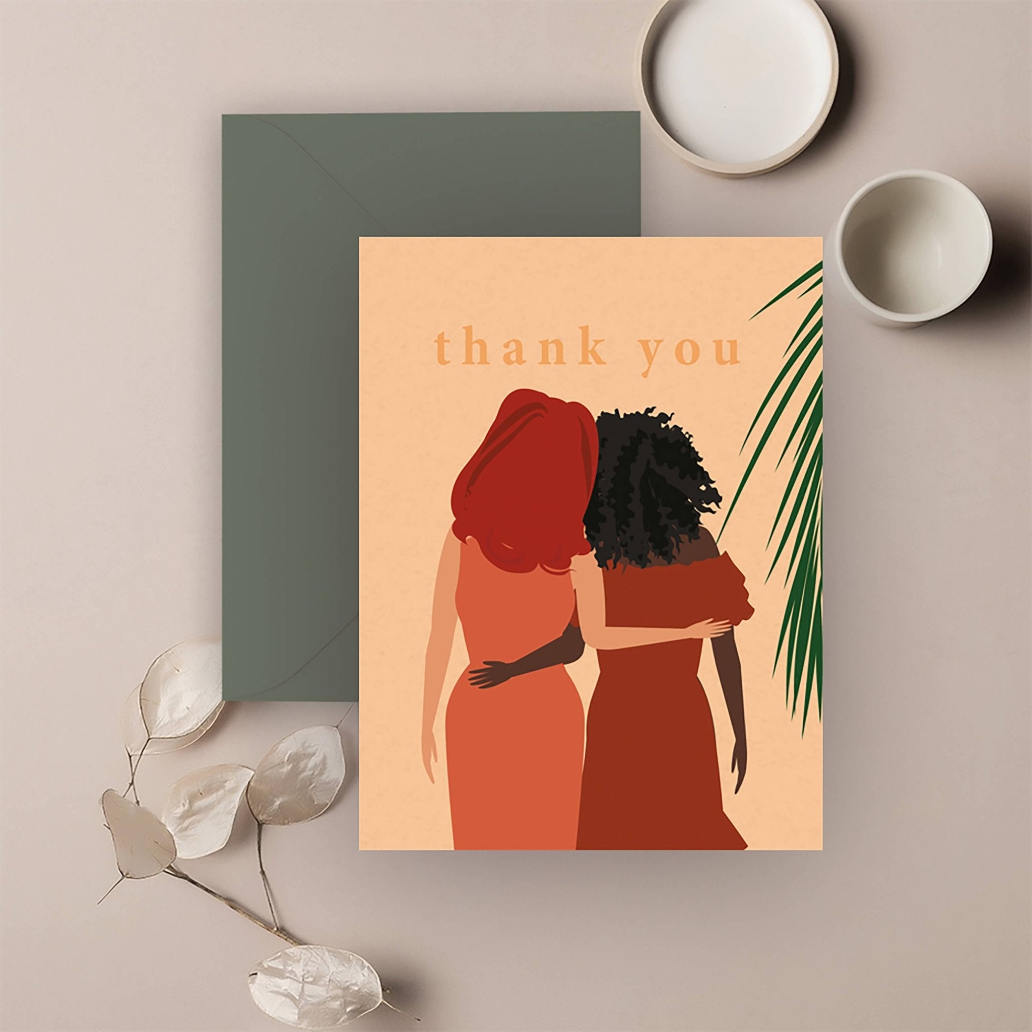 Thank You 21 | Thank You Card - Spiral Circle