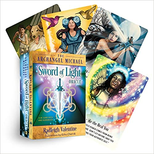 The Archangel Michael Sword of Light Oracle - Spiral Circle