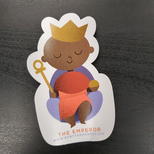 The Emperor Sticker - Spiral Circle