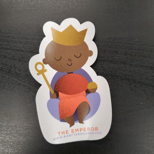 The Emperor Sticker - Spiral Circle