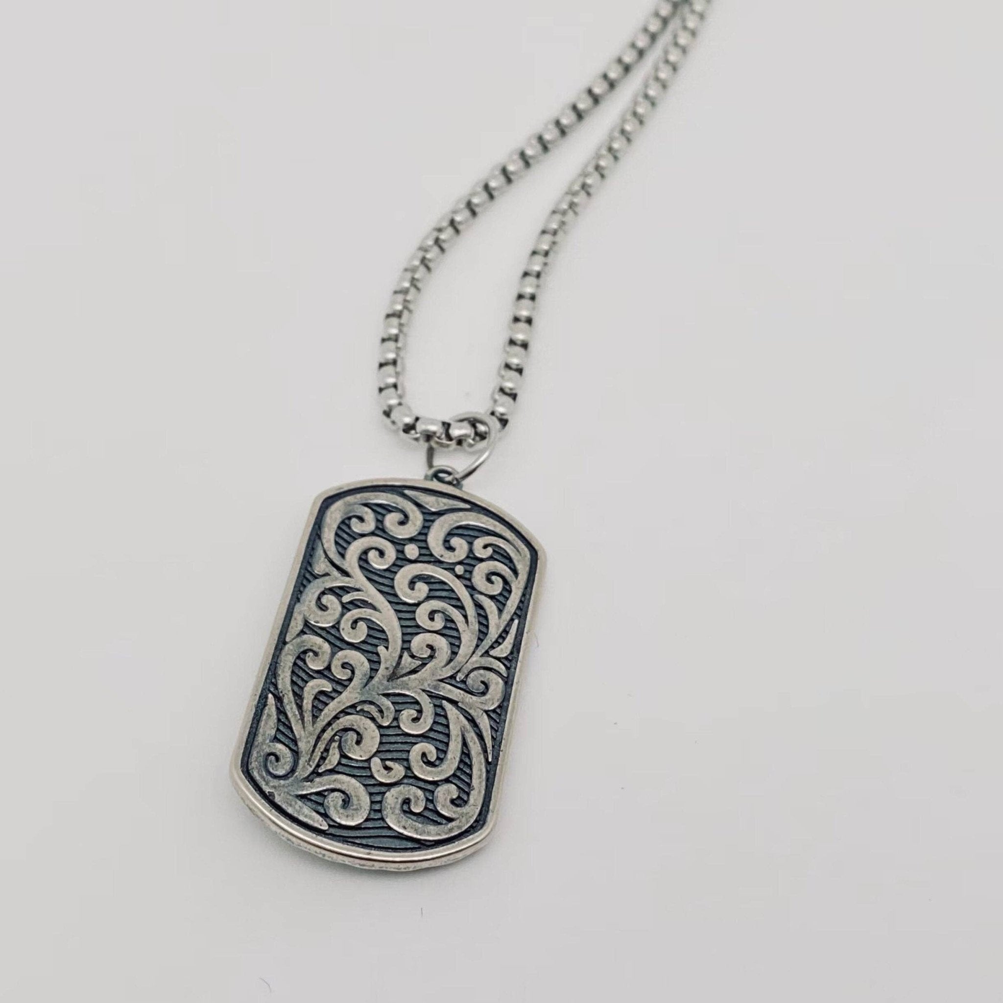 The Eye of God Necklace - Spiral Circle
