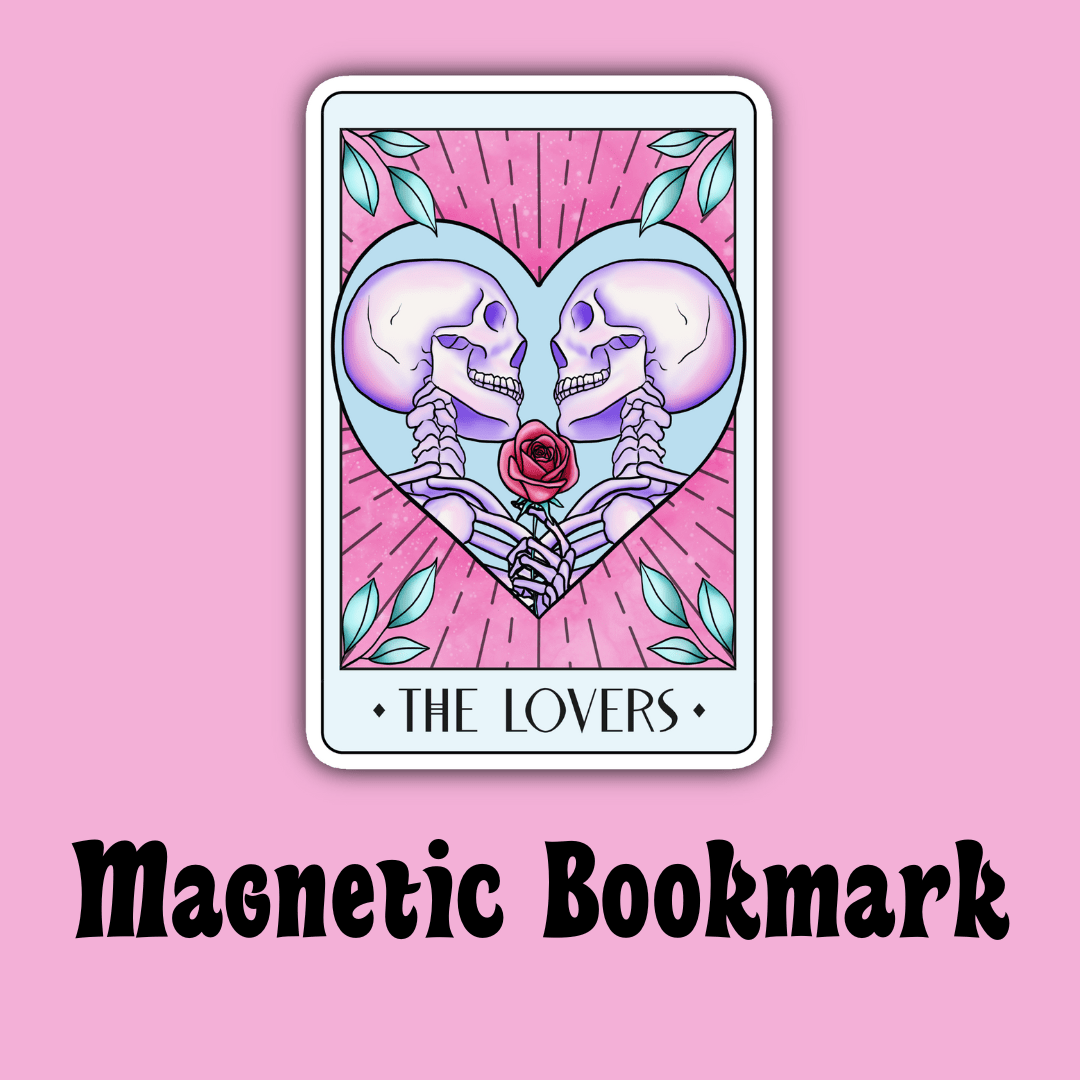 The Lovers Magnetic Bookmarks - Spiral Circle