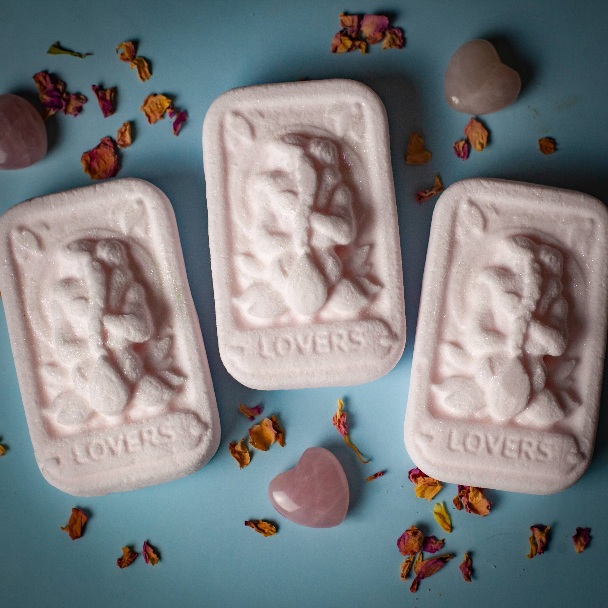 The Lovers Tarot Card Bath Bomb - Spiral Circle