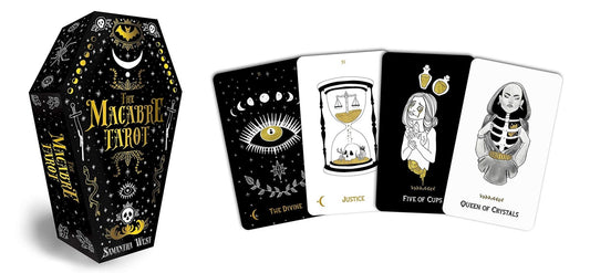 The Macabre Tarot: 78 Card Deck and 128 Page Book - Spiral Circle