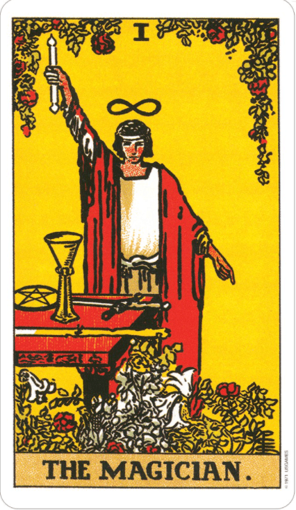 The Original Rider Waite Tarot Pack - Spiral Circle