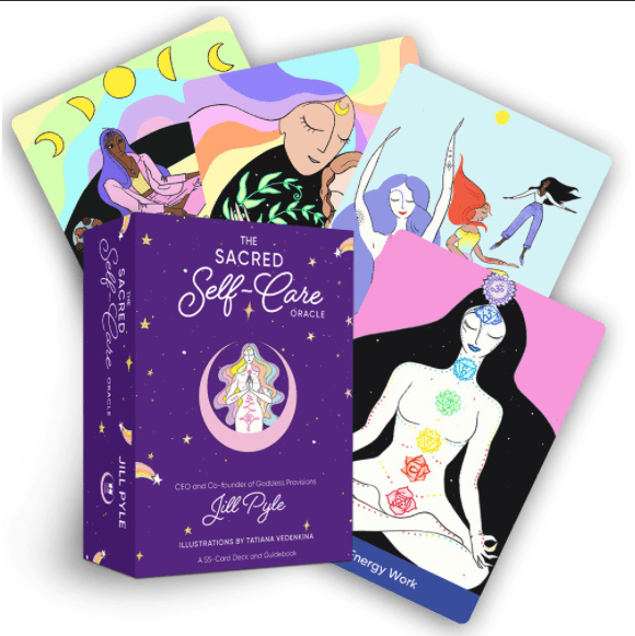 The Sacred Self-Care Oracle: A 55-Card Deck and Guidebook - Spiral Circle